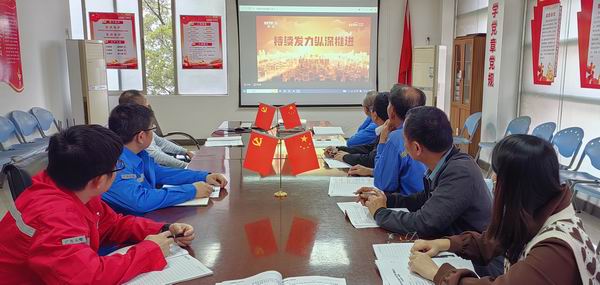 南方管道公司黨支部開展“學(xué)黨紀(jì)、知敬畏、守紀(jì)律、明底線”主題黨日